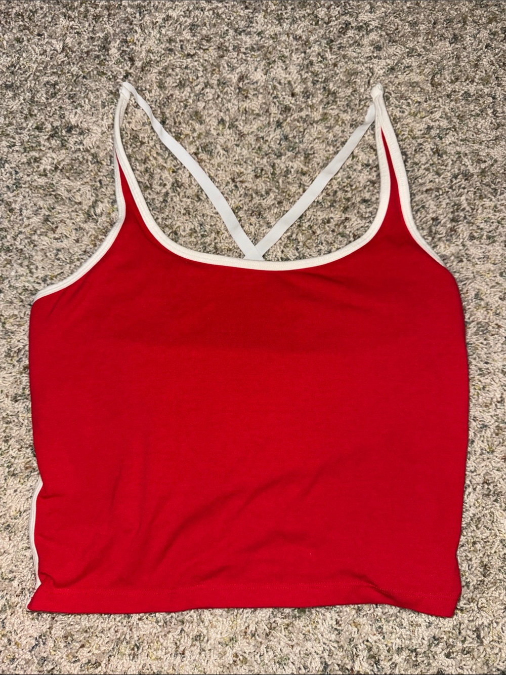 PINK Multi Way Red Cami Tank Top